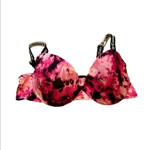 Juicy Couture Los Angeles California INTIMATES Tie Dye Bra us Size 40c